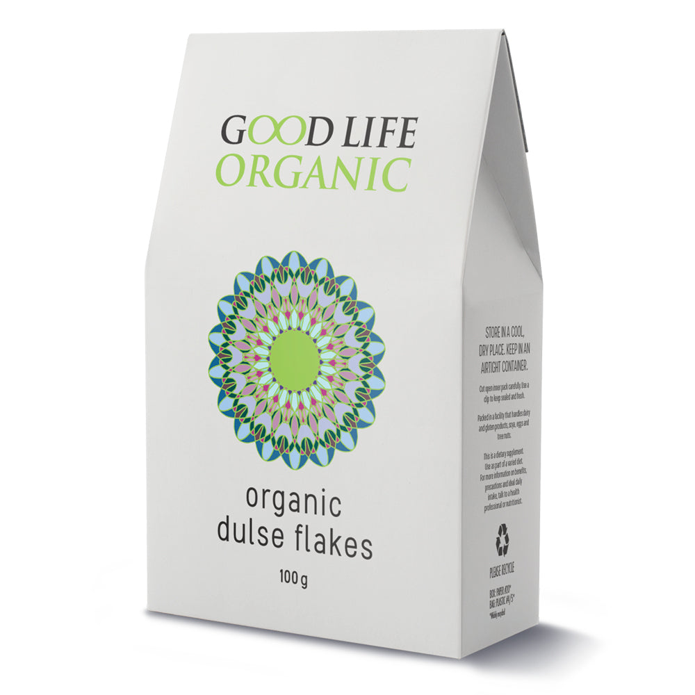 GOOD LIFE ORGANIC - Organic Dulse Flakes - 100g | One Life Health