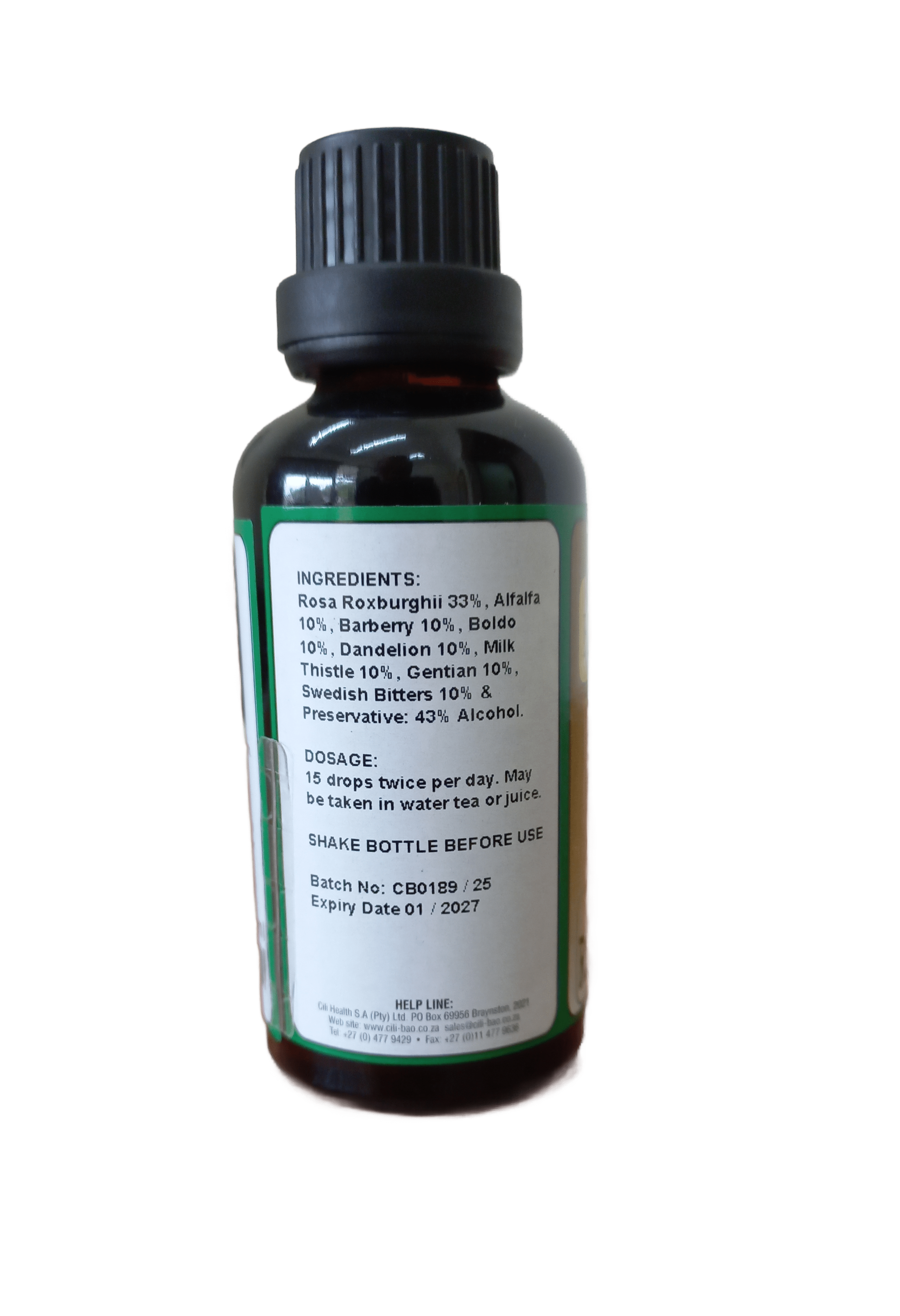 CILI-BAO HEALTH SA - Rosa Gallbladder - 50ml Drops | One Life Health