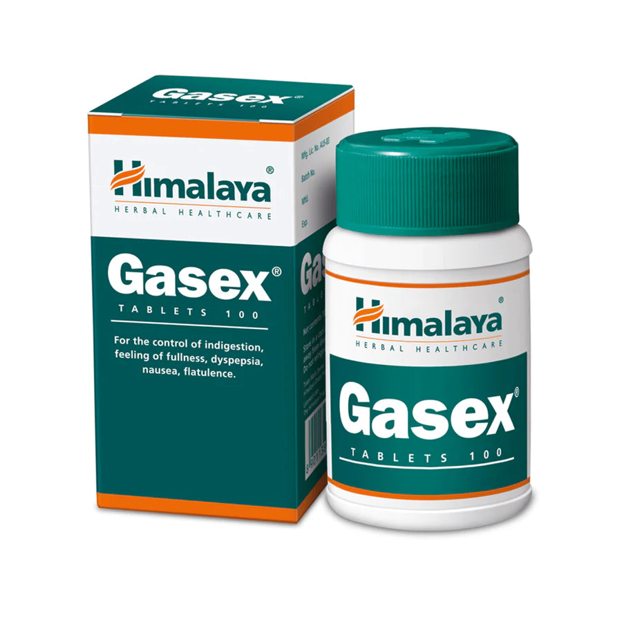 HIMALAYA - Gasex - 100 Tablets | One Life Health