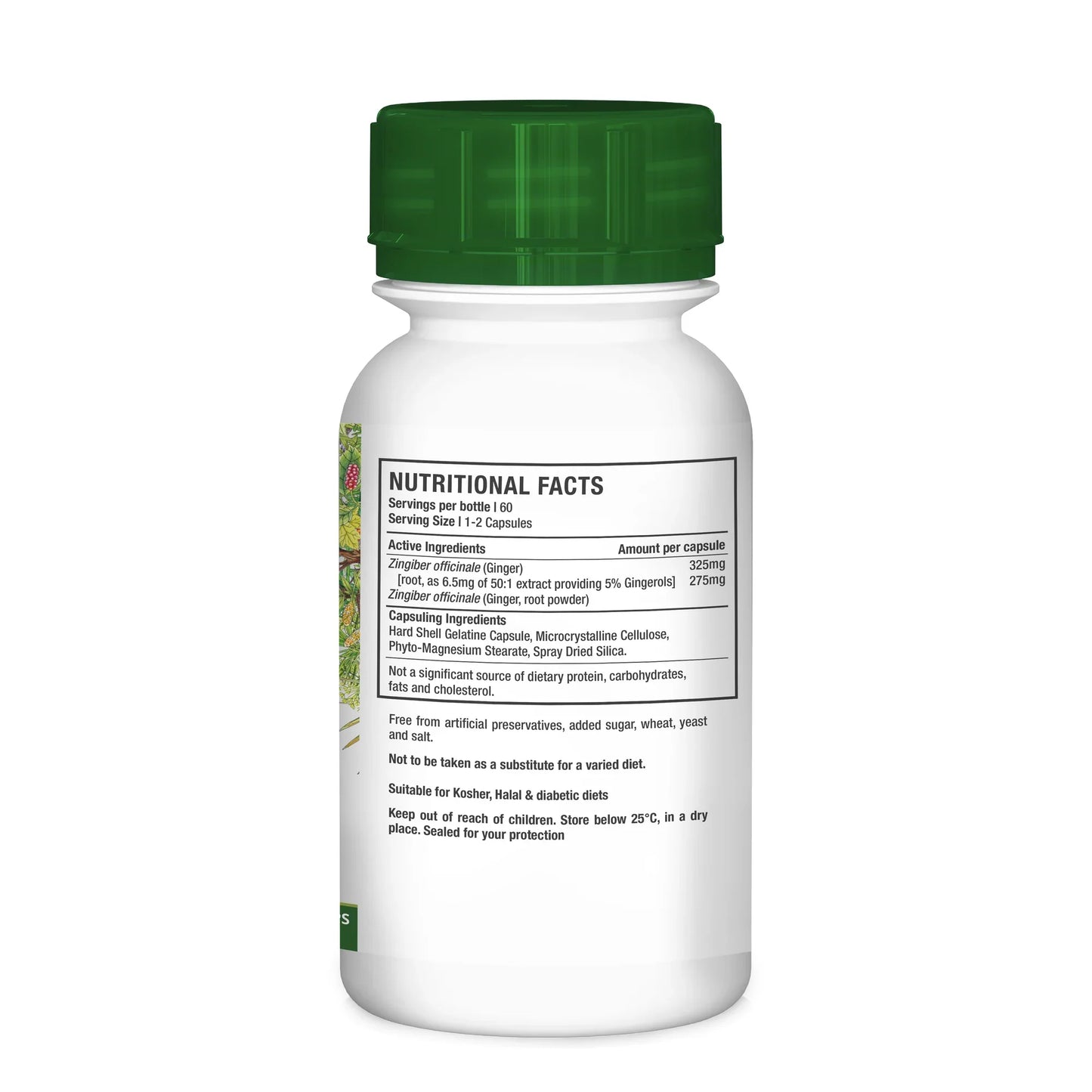NUTRIHERB - Ginger 60 Capsules | One Life Health