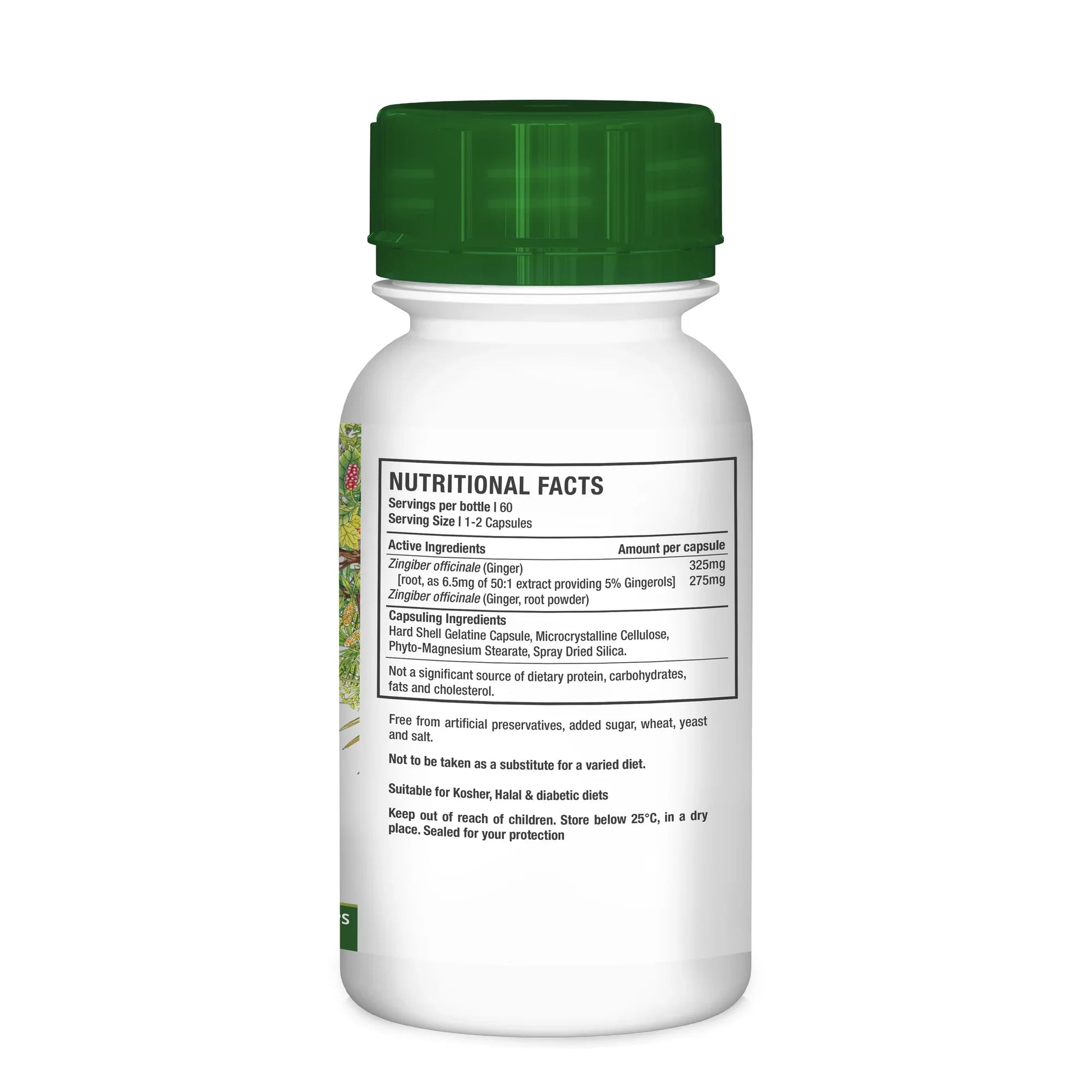 NUTRIHERB - Ginger 60 Capsules | One Life Health
