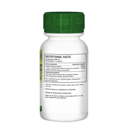 NUTRIHERB - Ginger 60 Capsules | One Life Health