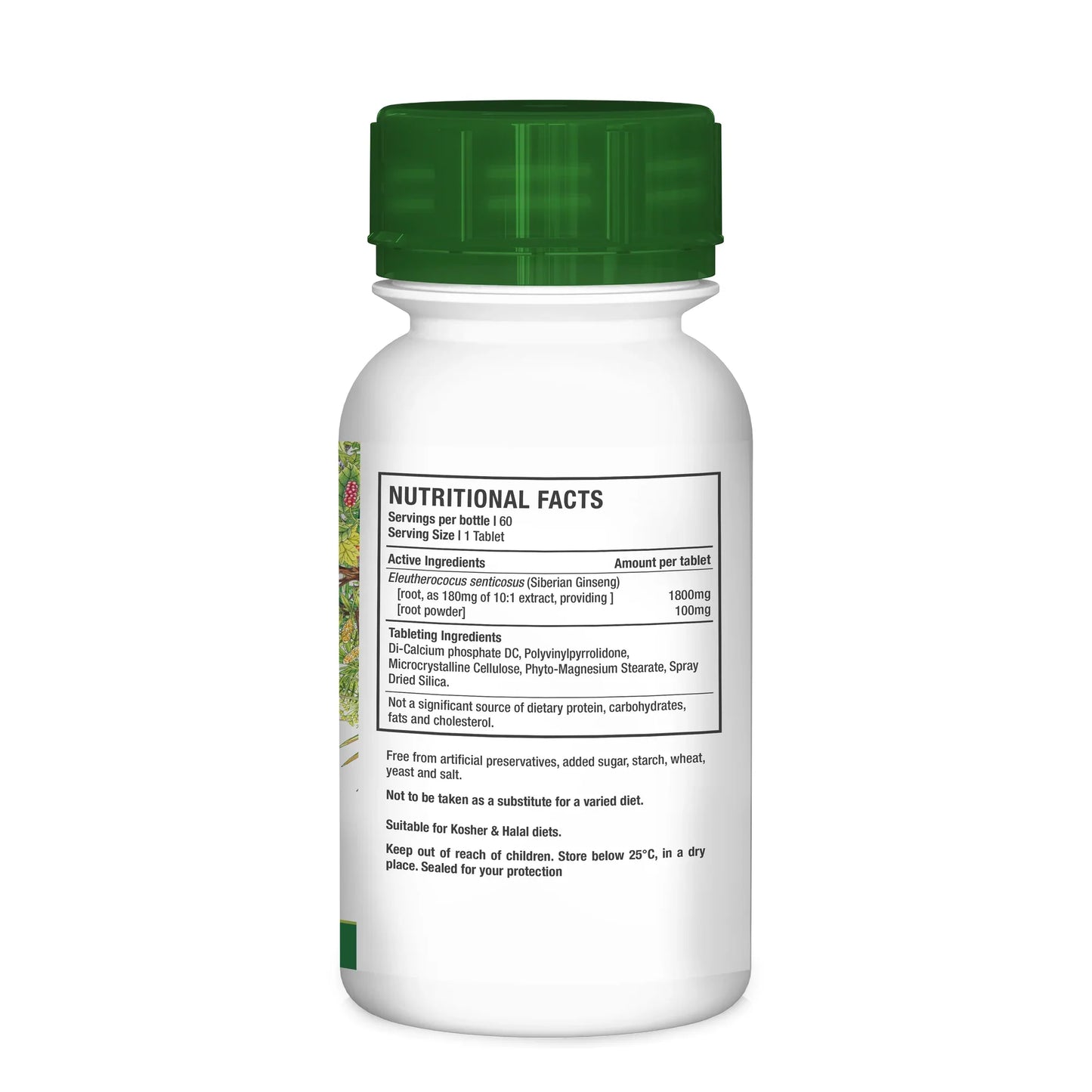NUTRIHERB - Ginseng 60 Tablets | One Life Health