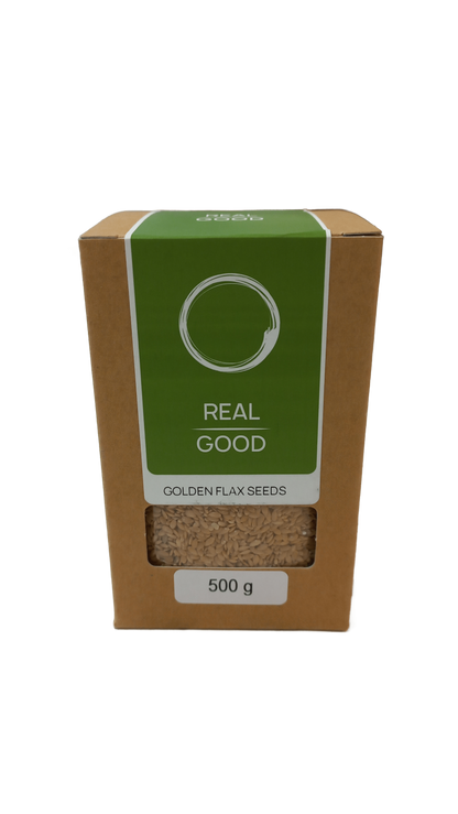 REAL GOOD - Golden Flax Seeds - 500g | One Life Health