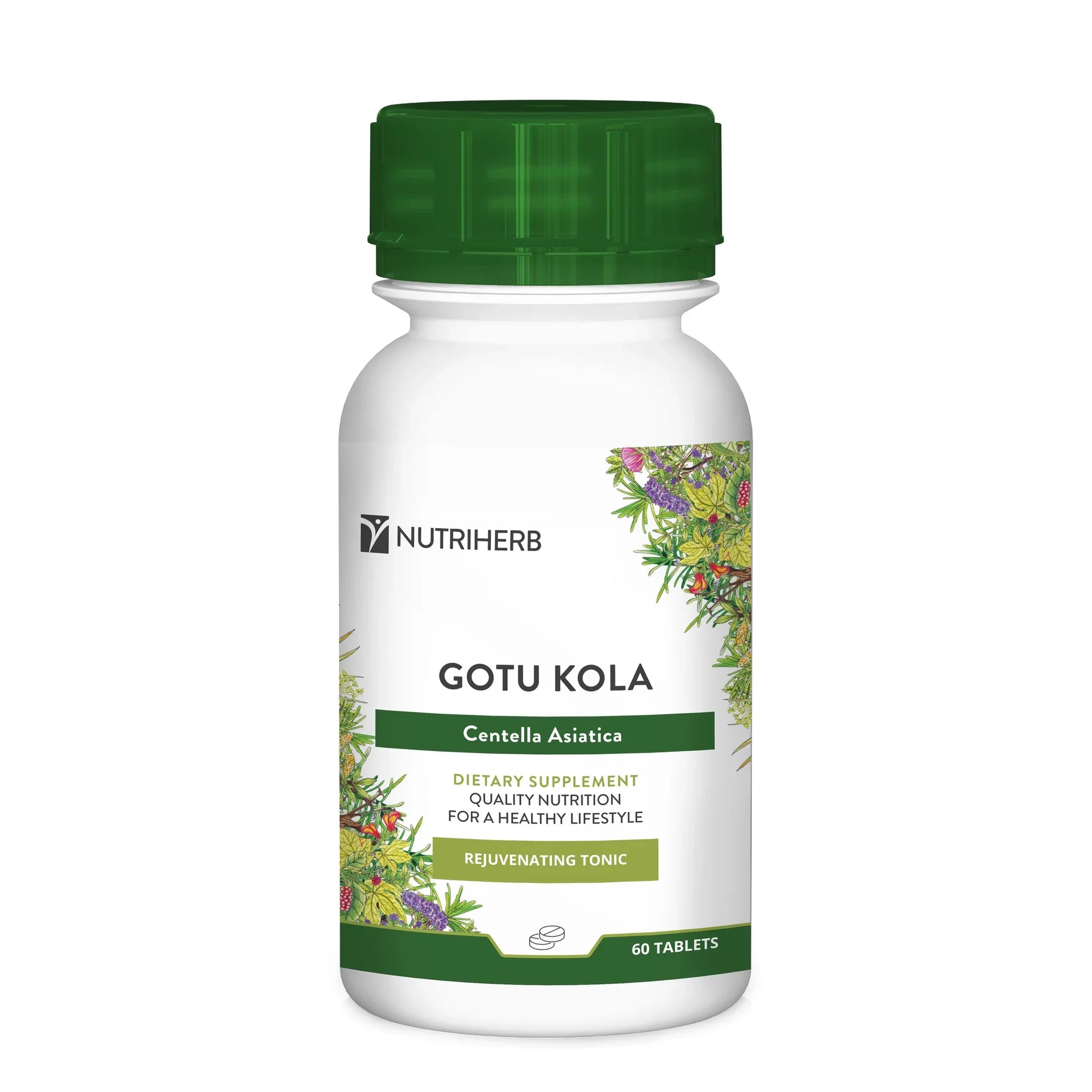 NUTRIHERB - Gotu Kola-Centella 60 Tablets | One Life Health