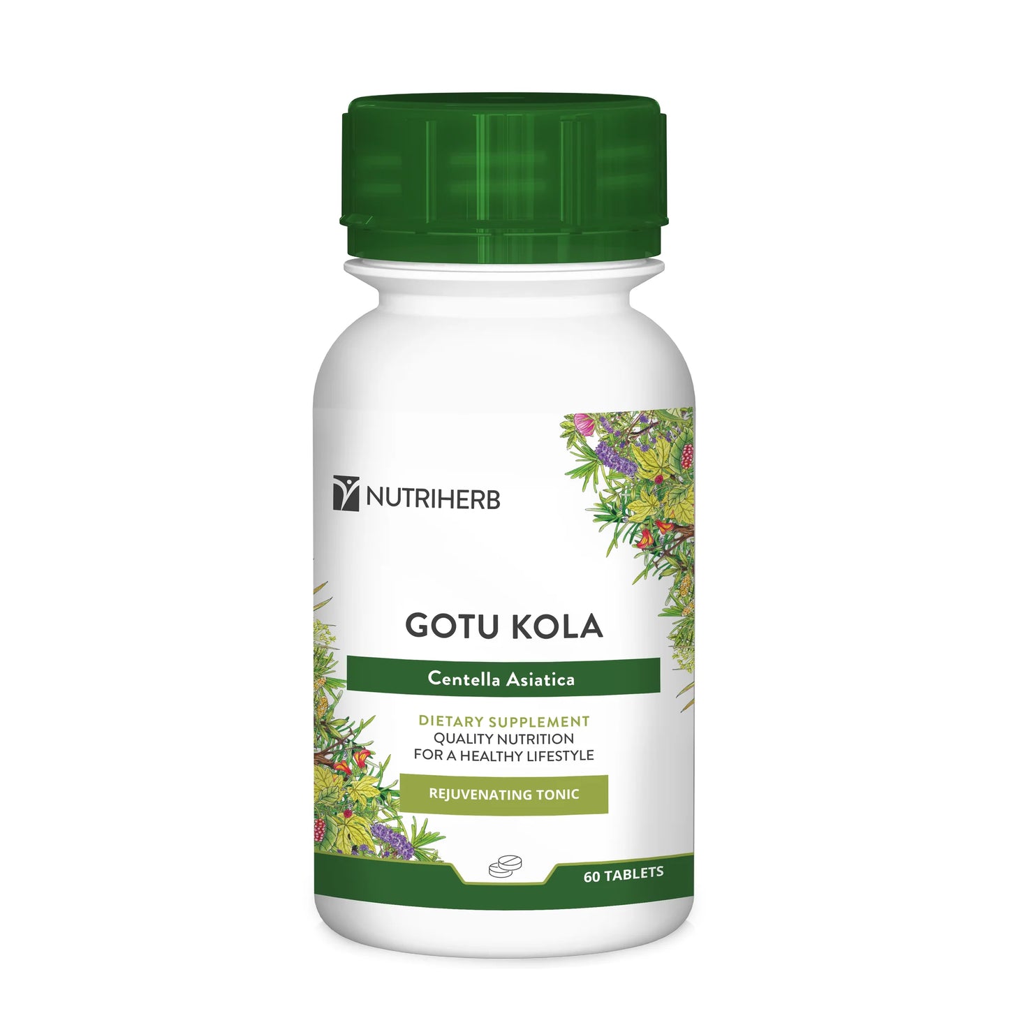 NUTRIHERB - Gotu Kola-Centella 60 Tablets | One Life Health