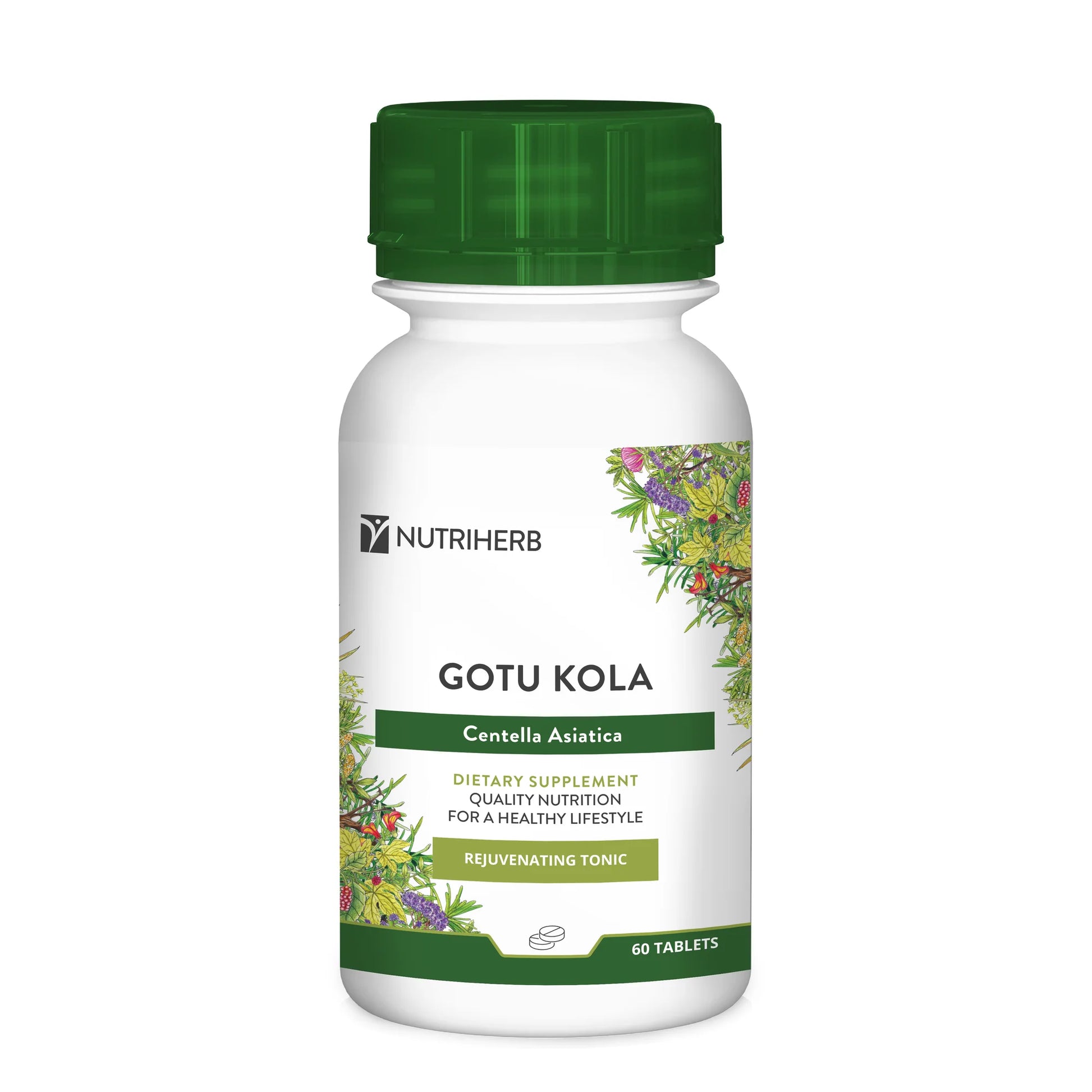 NUTRIHERB - Gotu Kola-Centella 60 Tablets | One Life Health