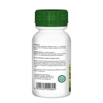 NUTRIHERB - Gotu Kola-Centella 60 Tablets | One Life Health