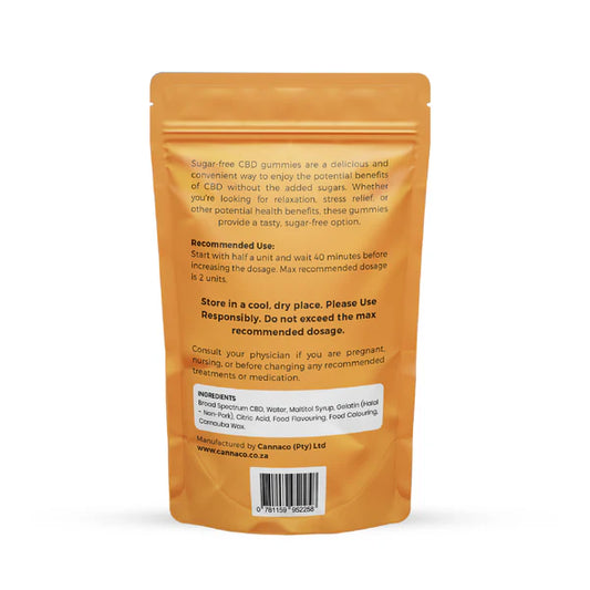 CANNACO - CBD Sugar Free Gummies