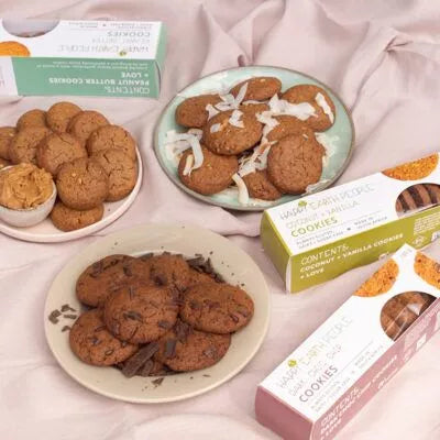 HAPPY EARTH PEOPLE - Dark Choc Chip Cookies - 180g | One Life Health