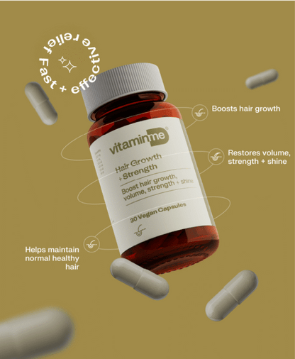 VitaminMe - Hair Growth + Strength - 30 Veg Capsules