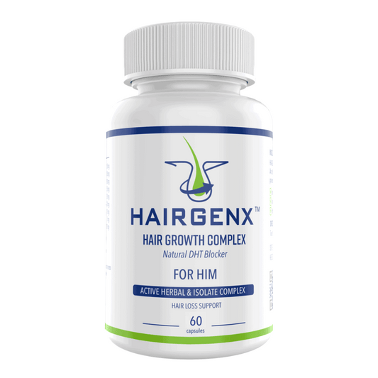 HAIRGENX - Hair Growth Formula For HIM - 60 Capsules | One Life Health