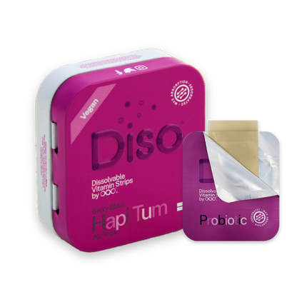 DISO - Hapi Tum Probiotics Berry Blast - 30 Dissolvable Strips | One Life Health