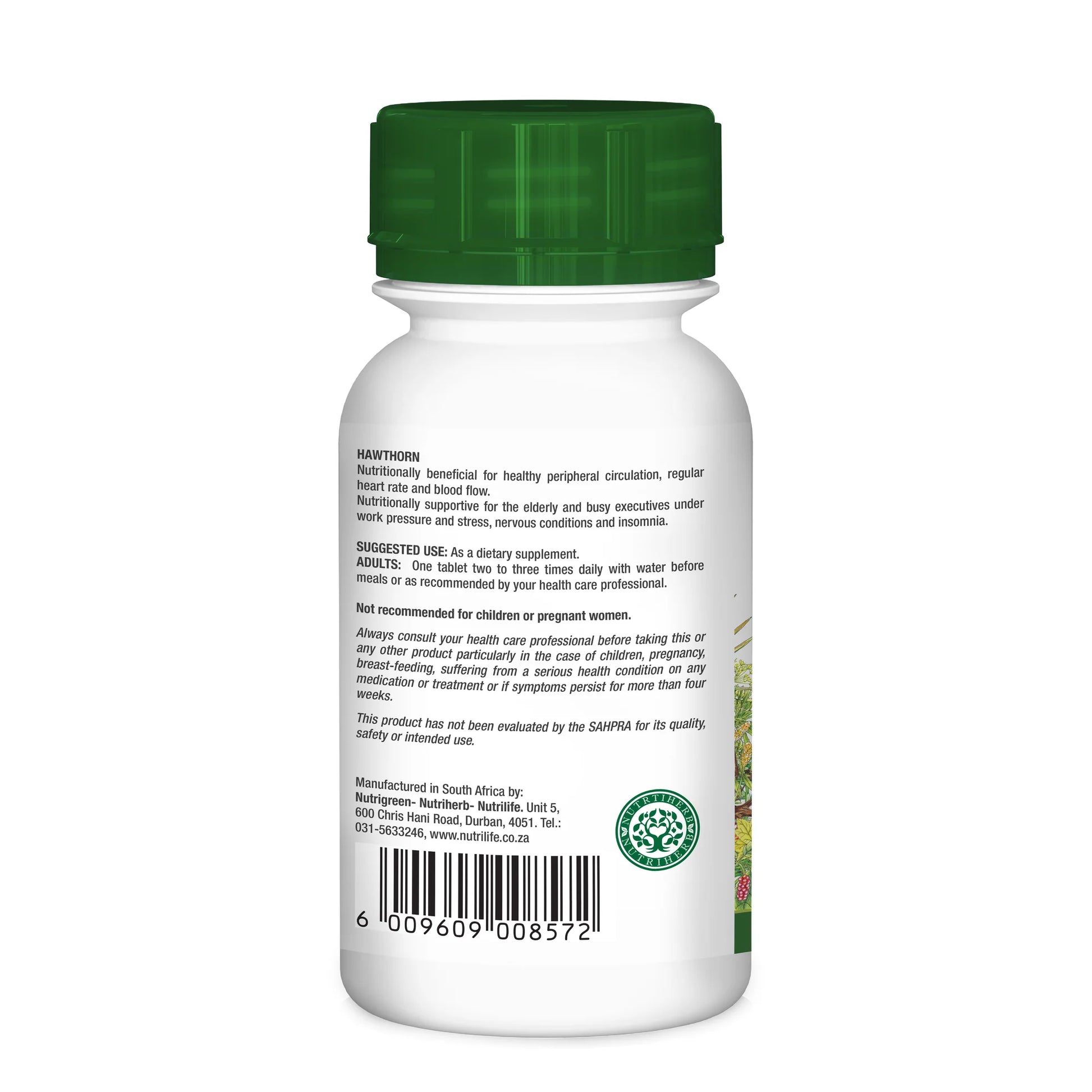 NUTRIHERB - Hawthorn 60 Capsules | One Life Health