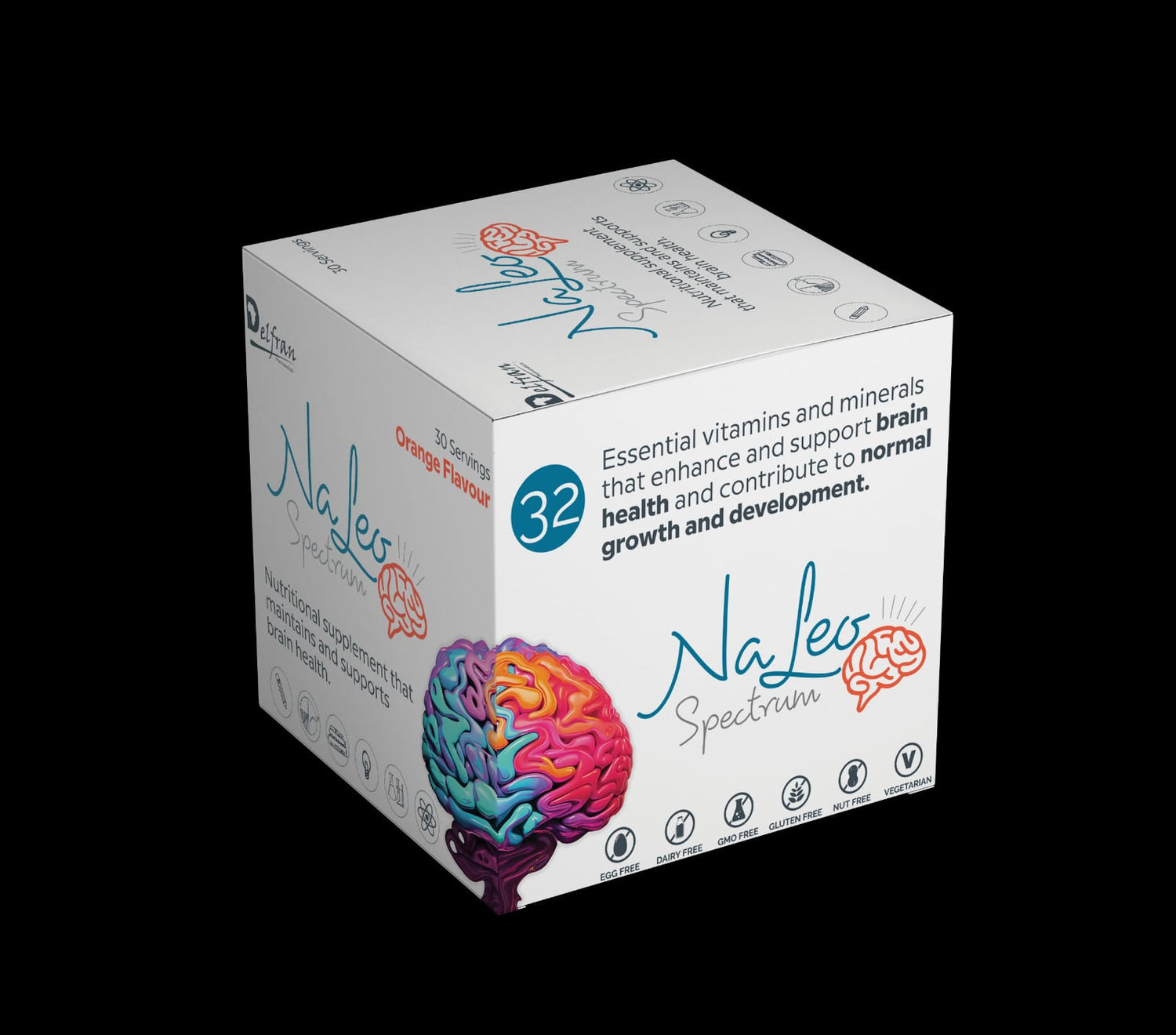 DELFRAN - Naleo Spectrum Orange Flavour - 30 x 5g Scoops | One Life Health