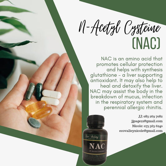 ECO VALLEY NUTRITION - NAC - 60 Capsules | One Life Health