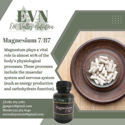 ECO VALLEY NUTRITION - Magnesium 7/87 - 60 Capsules | One Life Health