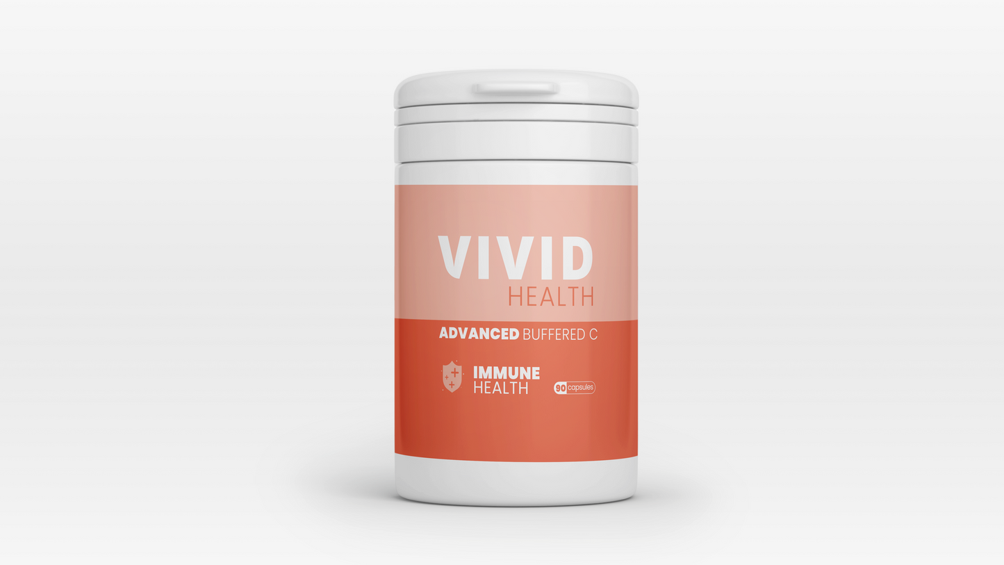 VIVID HEALTH - IMMUNE - Advanced Buffered C 90 Capsules | One Life Health