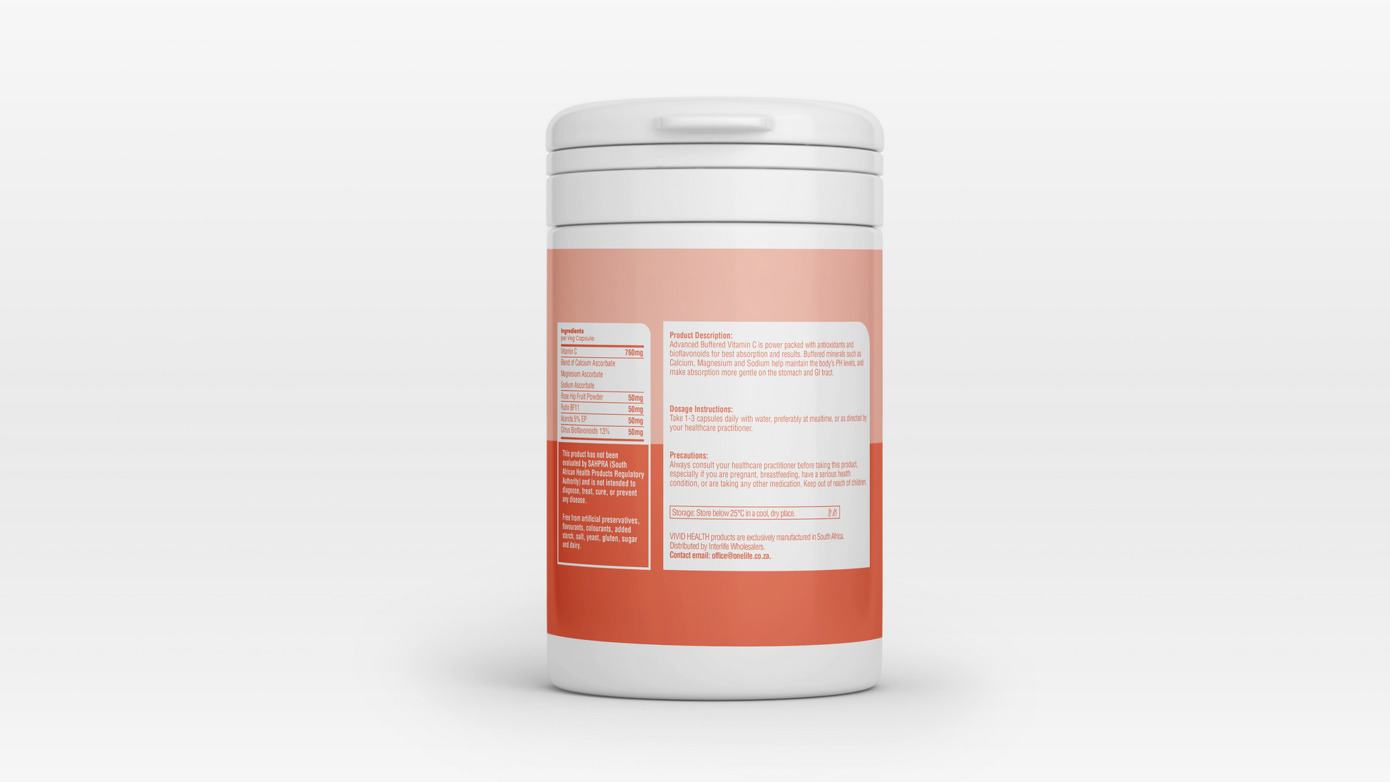 VIVID HEALTH - IMMUNE - Advanced Buffered C 90 Capsules | One Life Health