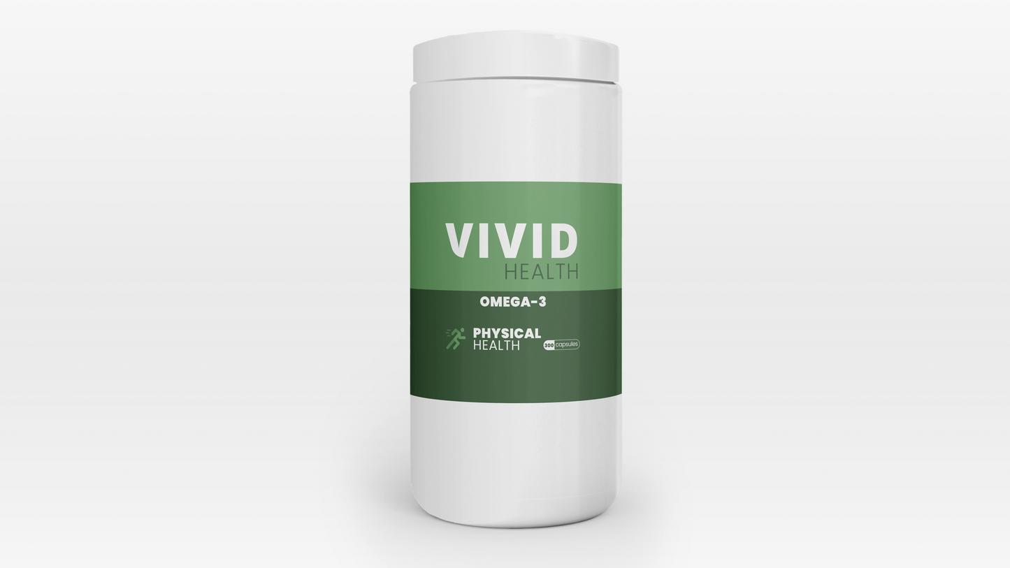VIVID HEALTH - STAY VIVID - Omega Oil 300 Capsules | One Life Health