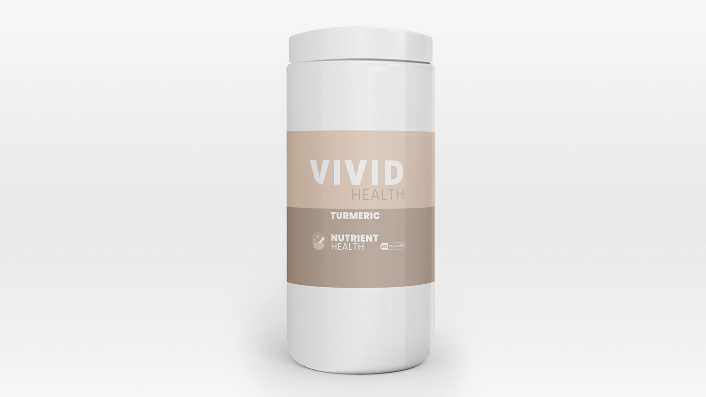 VIVID HEALTH - VIVID NOURISHMENT - Turmeric 300 Capsules | One Life Health