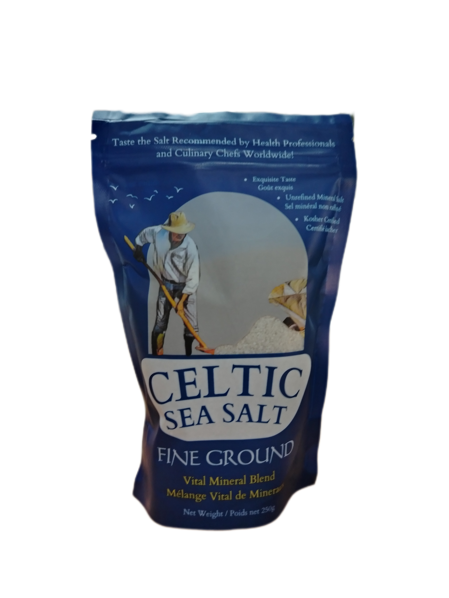 INVINCIBLE LIVING - Celtic Salt Fine Ground - 250g | One Life Health