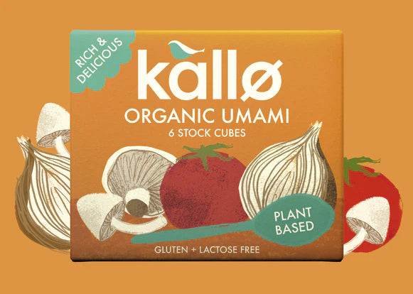 KALLO - Organic Umami – 6 Cubes 66g | One Life Health