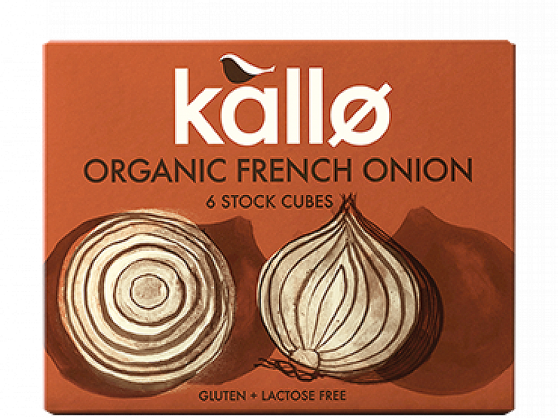 KALLO - Organic French Onion – 6 Cubes 66g | One Life Health
