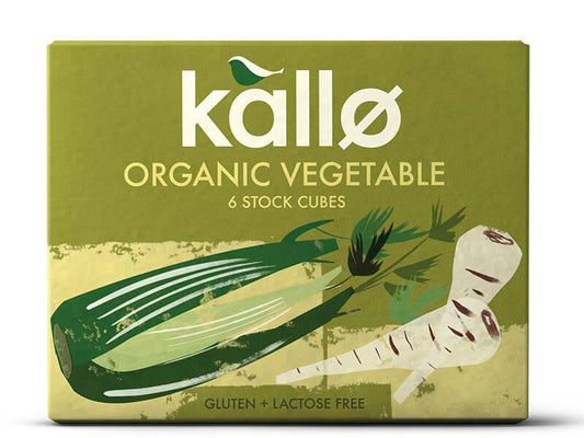 KALLO - Organic Vegetable – 6 Cubes 66g | One Life Health