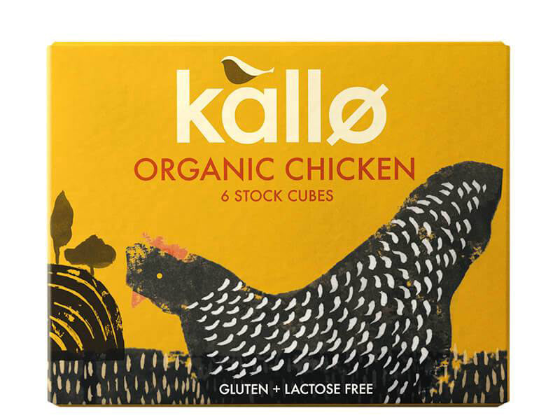 KALLO - Organic Chicken – 6 Cubes 66g | One Life Health