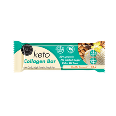 YOUTHFUL LIVING - Keto Collagen Bar Vanilla Almond - 52g