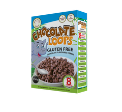 WHOLESOME EARTH - Chocolate Loops Cereal Gluten Free - 350g