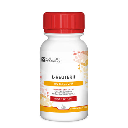 NUTRILIFE - L-Reuterii - 60 Chew Tablets | One Life Health