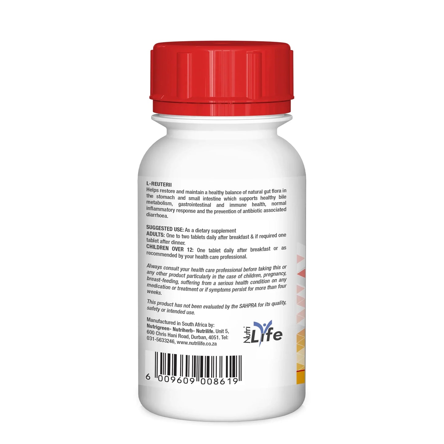 NUTRILIFE - L-Reuterii - 60 Chew Tablets | One Life Health