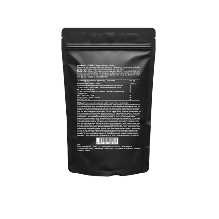 CHARAVA - Lion's Mane - 60g Powder | One Life Health