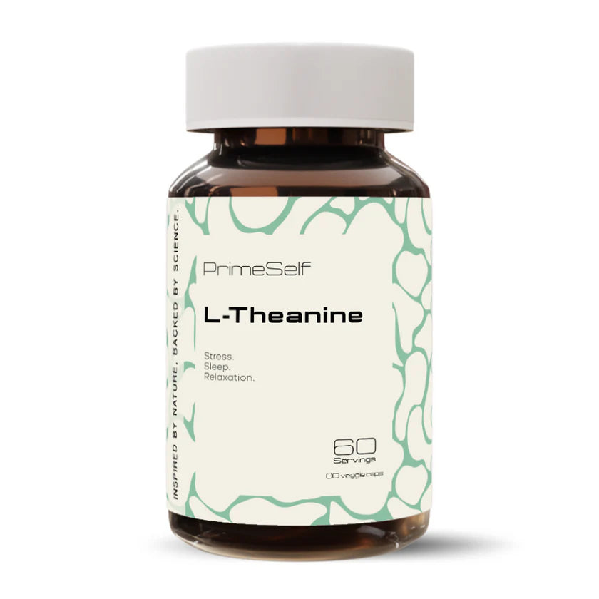 PRIMESELF - L-Theanine - 60 Veg Capsules | One Life Health