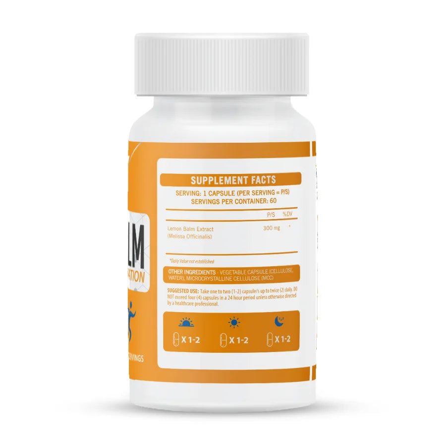 NEUROACTIVE - Lemon Balm - 60 Veg Capsules additional product view 2