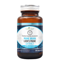 NEOGENESIS HEALTH - MANEBrain Lions Mane Extract + Phosphatidylserine - 60 Capsules