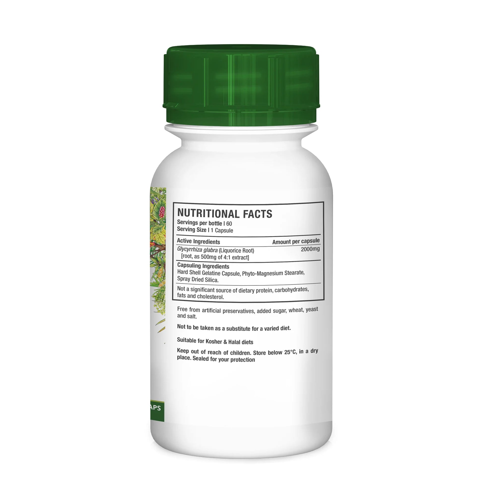 NUTRIHERB - Liquorice 60 Capsules | One Life Health