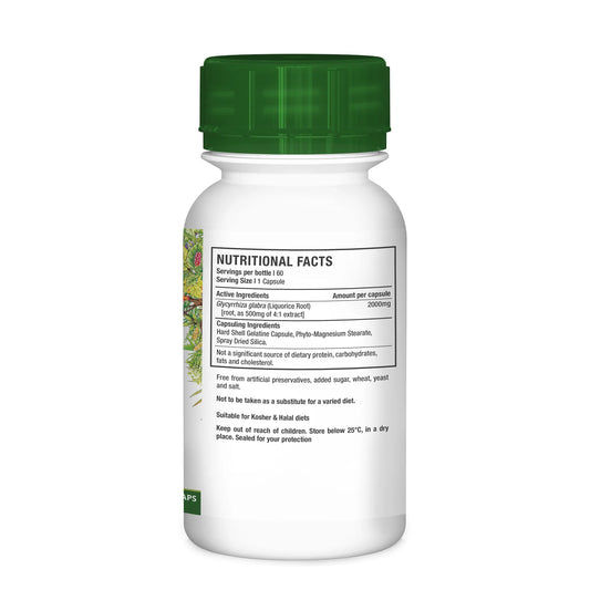 NUTRIHERB - Liquorice 60 Capsules | One Life Health