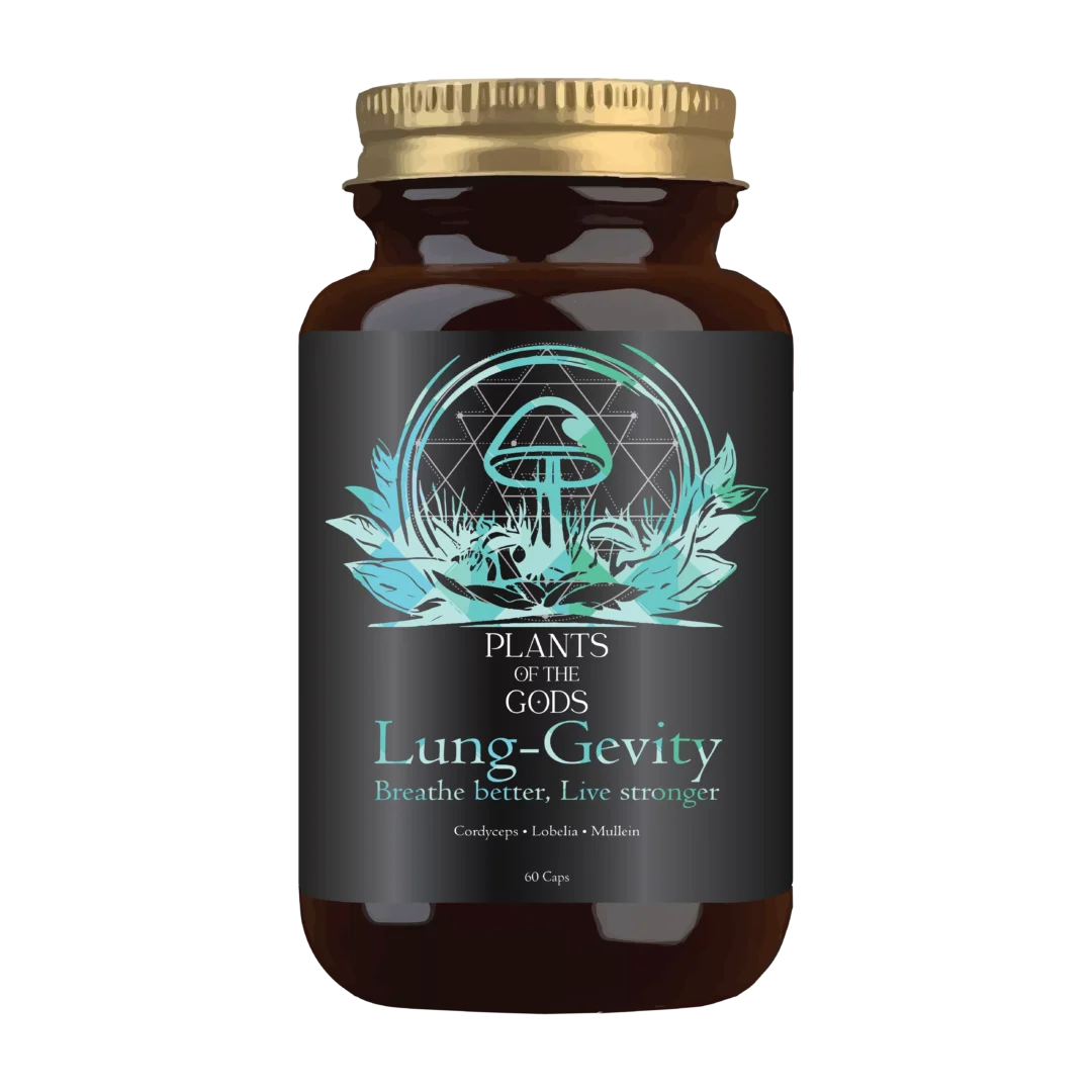 PLANTS OF THE GODS - Lung-Gevity - 60 Capsules | One Life Health