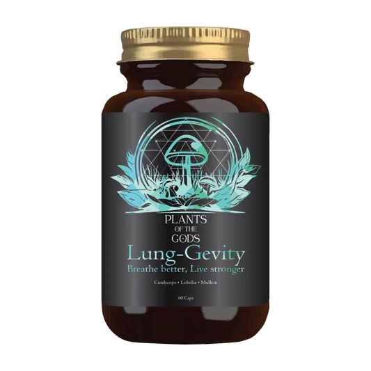 PLANTS OF THE GODS - Lung-Gevity - 60 Capsules | One Life Health