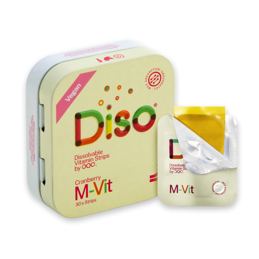 DISO - Multi-Vitamin with Cranberry - 30 Dissolvable Strips | One Life Health