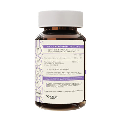 PRIMESELF - Magnesium BisGlycinate - 60 Veg Capsules