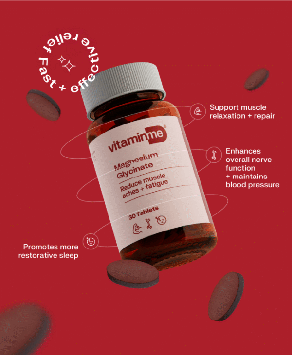 VitaminMe - Magnesium Glycinate - 30 Tablets