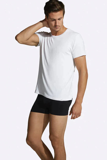 BOODY - Men White Crew Neck T-Shirt - XL | One Life Health