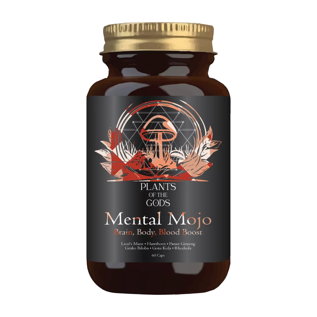 PLANTS OF THE GODS - Mental Mojo - 60 Capsules | One Life Health