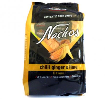 MEXICORN - Chilli Ginger & Lime Nachos - 100g | One Life Health