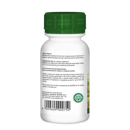 NUTRIHERB - Milk Thistle 60 Tablets | One Life Health