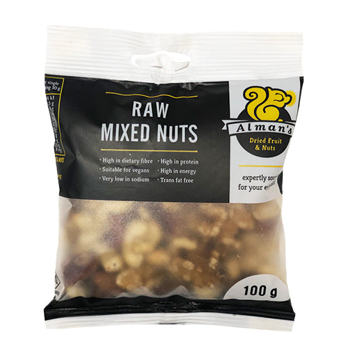 ALMANS - Mixed Nuts Plain - 100g | One Life Health
